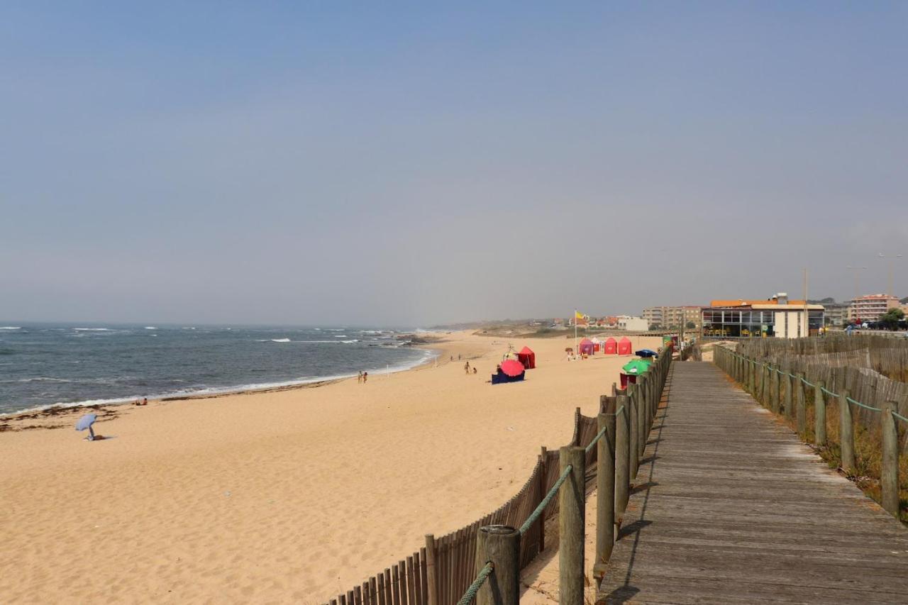 Blue Beach Apartment - Caminhos De Santiago-Airport Praia de Angeiras Dış mekan fotoğraf