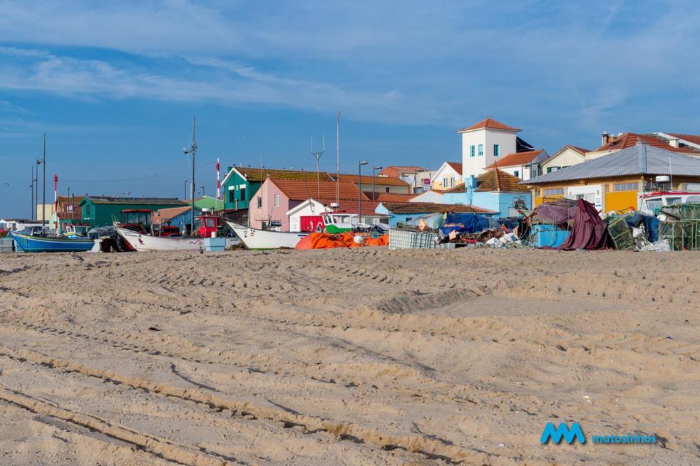 Blue Beach Apartment - Caminhos De Santiago-Airport Praia de Angeiras Dış mekan fotoğraf