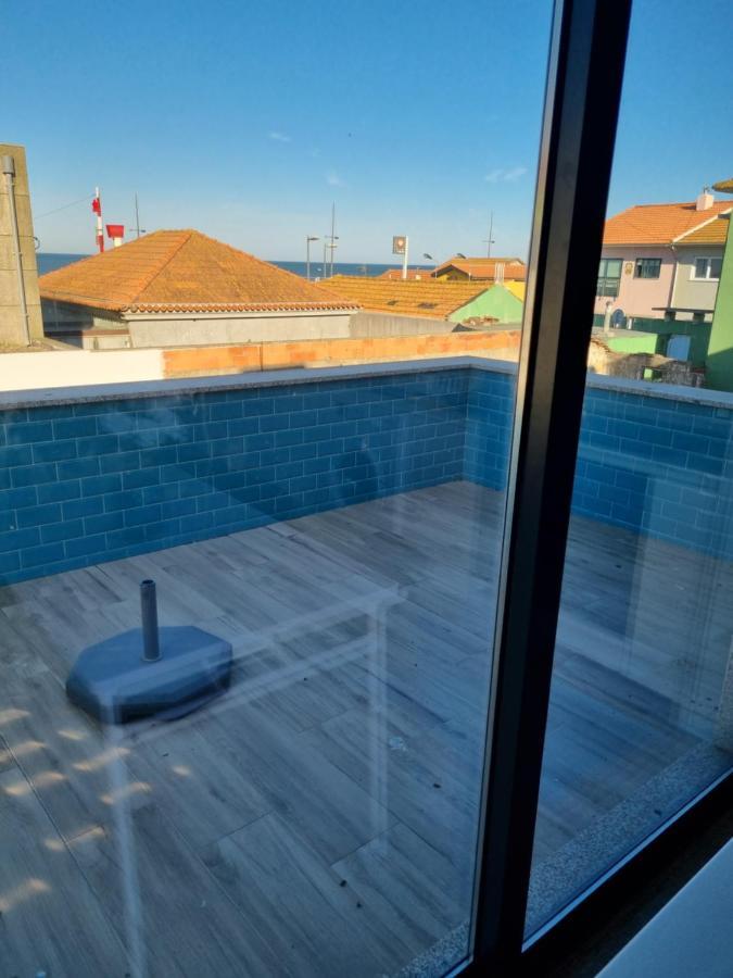 Blue Beach Apartment - Caminhos De Santiago-Airport Praia de Angeiras Dış mekan fotoğraf