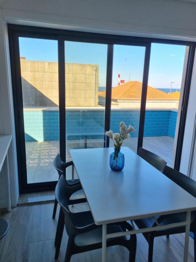 Blue Beach Apartment - Caminhos De Santiago-Airport Praia de Angeiras Dış mekan fotoğraf